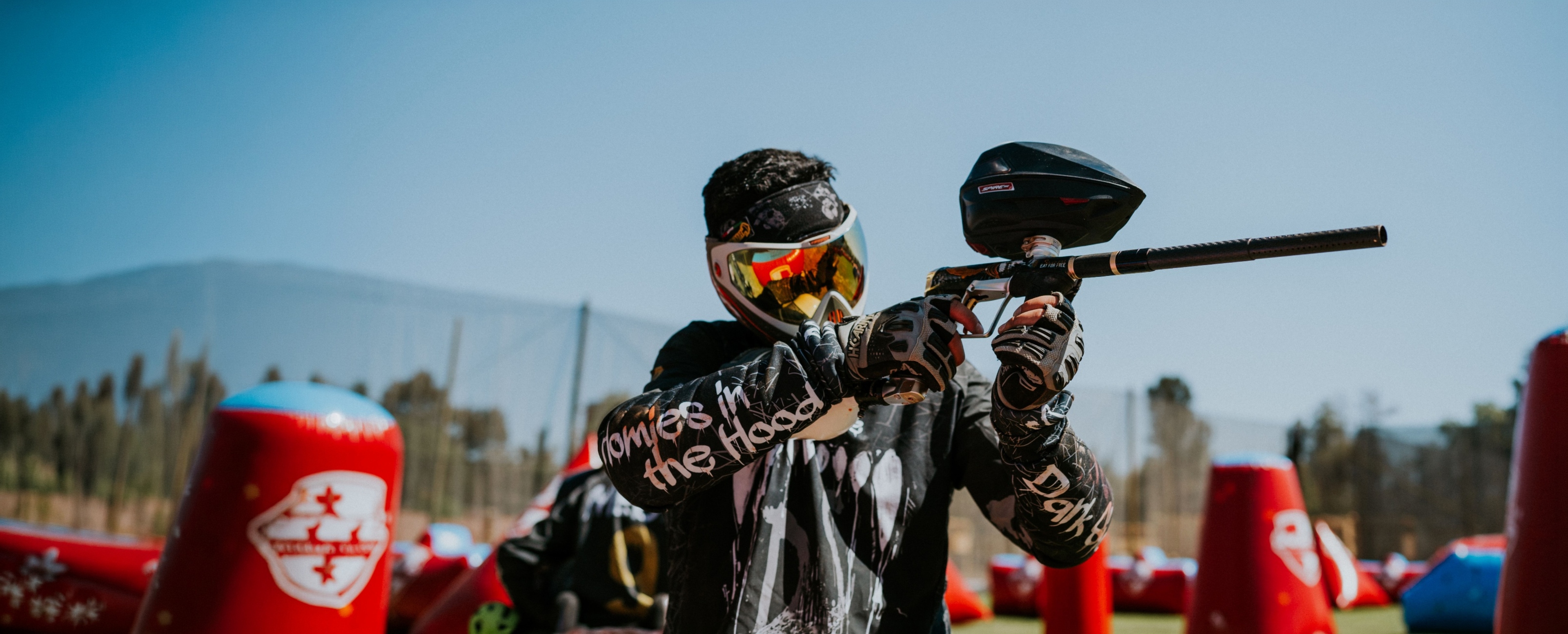 Paint Busters Tactical Paintball Arena Background